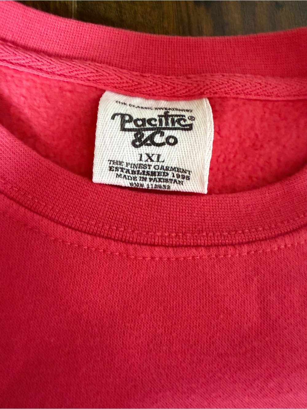 Pacific & Co Groovy Babe Pink Graphic Sweatshirt 1XL Retro Y2K Plus Size Pink - Picture 6 of 8